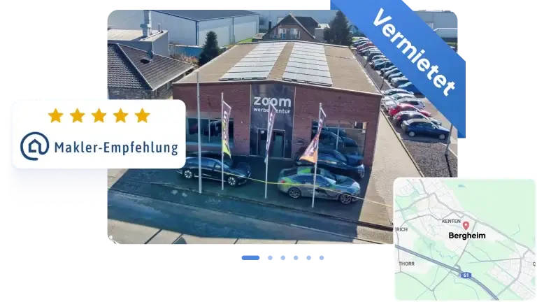 Rohner Immobilie vermietet Ihre Gewerbeimmobilie.