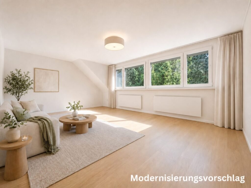 Wohnzimmer Modernisierungsvorschlag