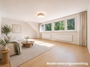 Wohnzimmer Modernisierungsvorschlag