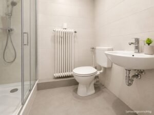 Badezimmer saniert